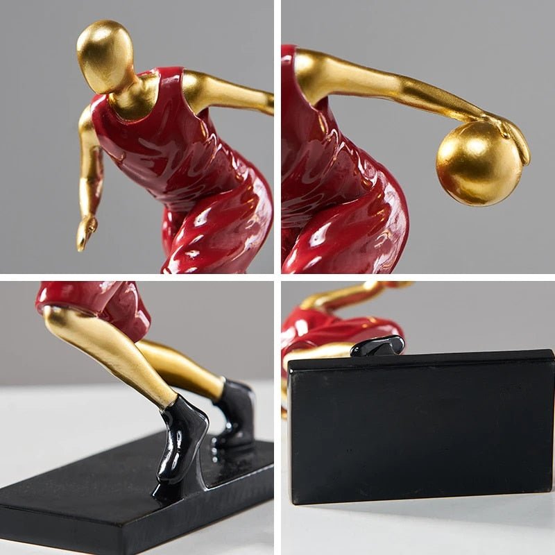 Ornements de décoration intérieure de joueur de basketball