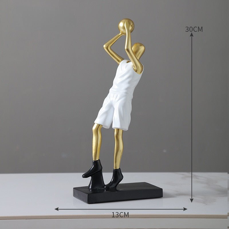 Ornements de décoration intérieure de joueur de basketball