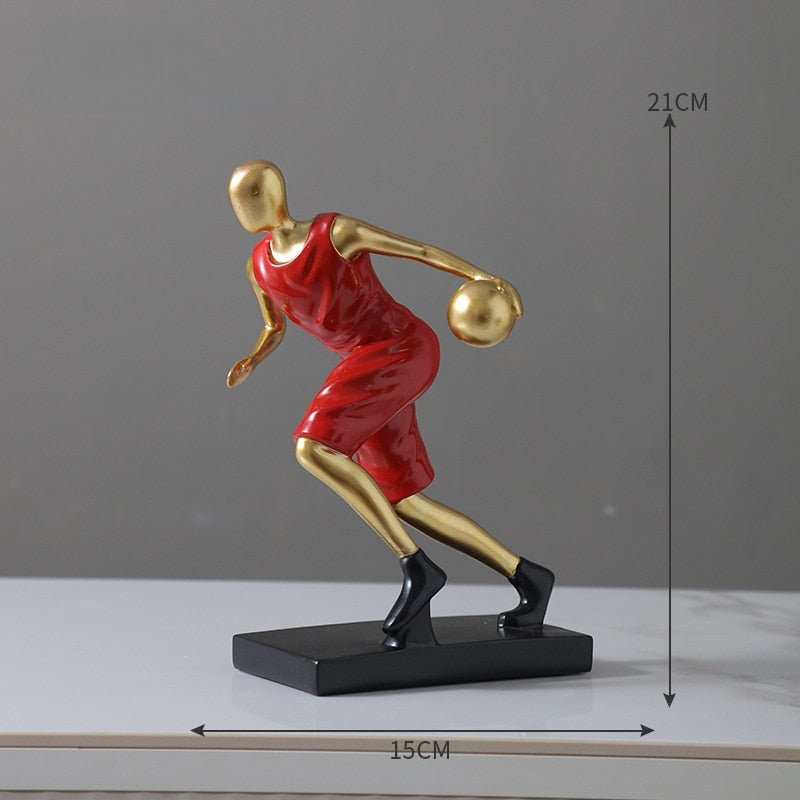 Ornements de décoration intérieure de joueur de basketball