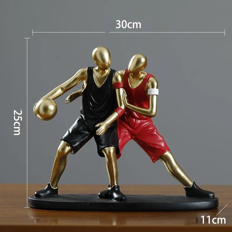 Ornements de décoration intérieure de joueur de basketball