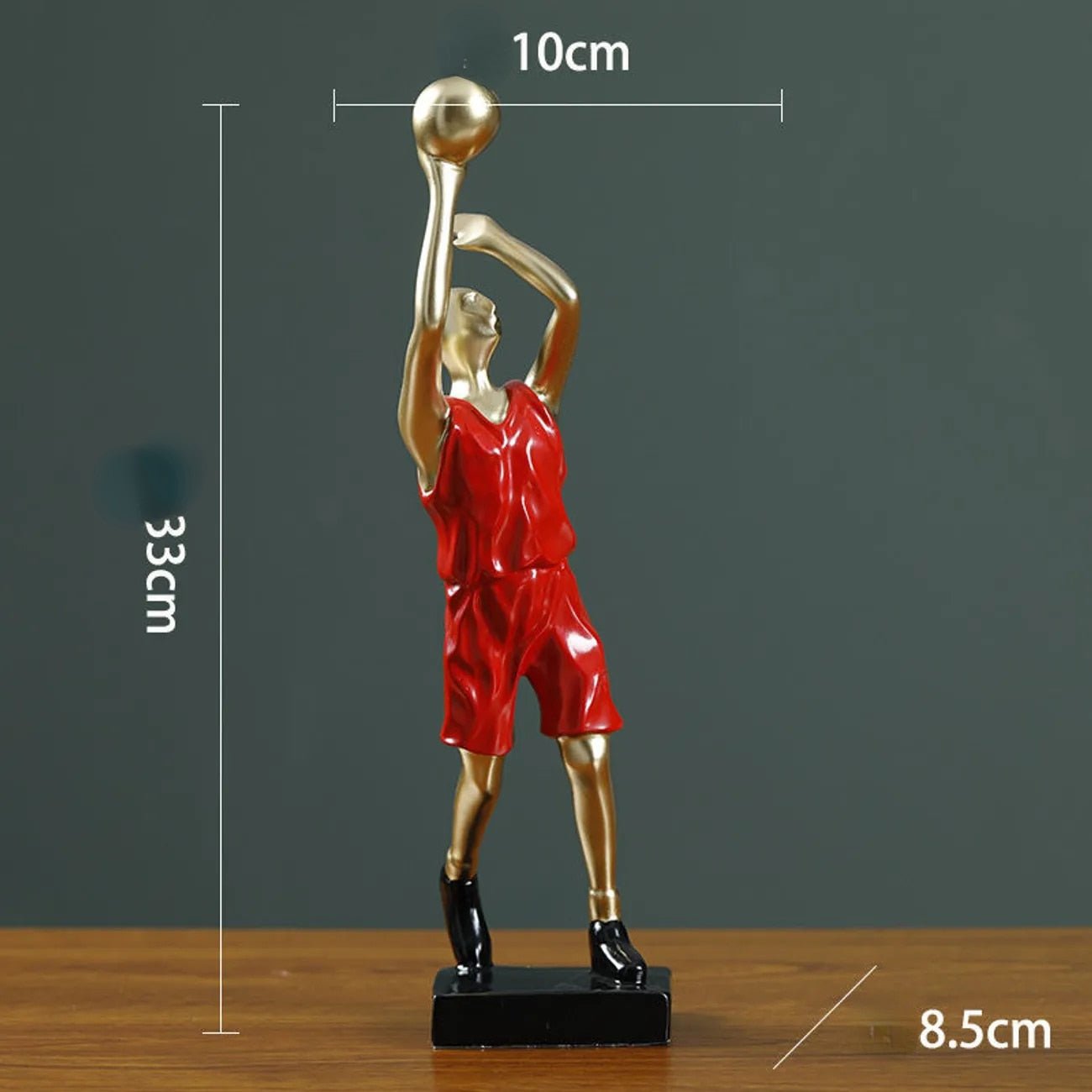 Ornements de décoration intérieure de joueur de basketball