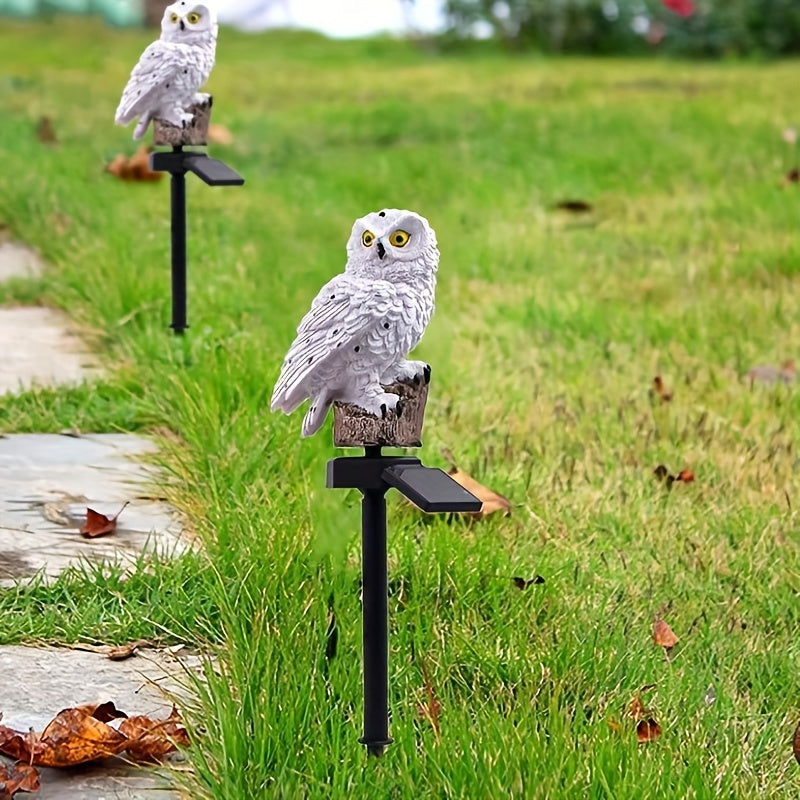 SolarOwl - Lampe de jardin LED moderne avec design unique