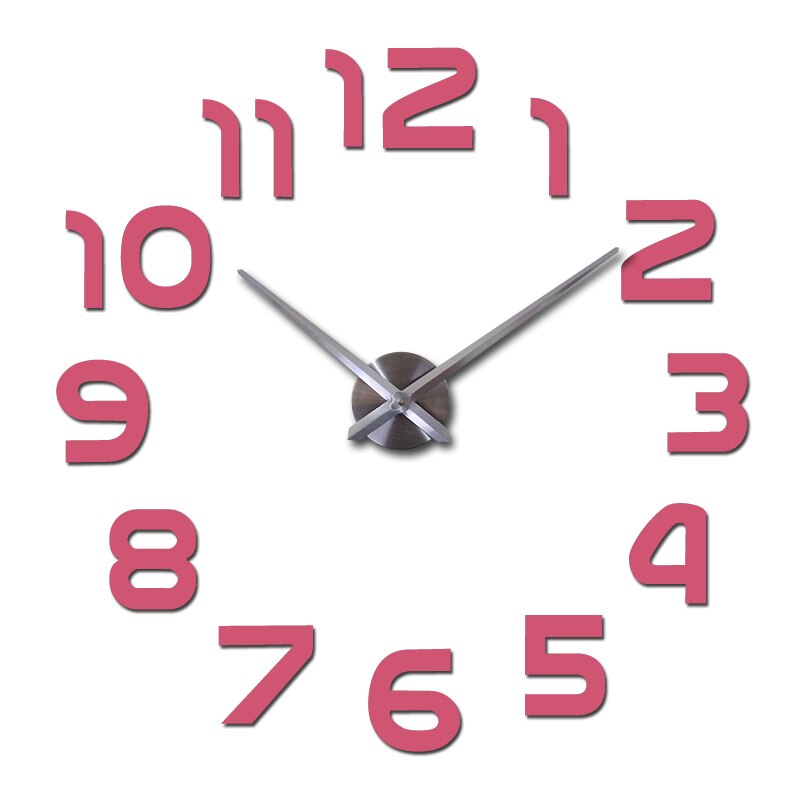 Horloge murale 3D en acrylique Floroux