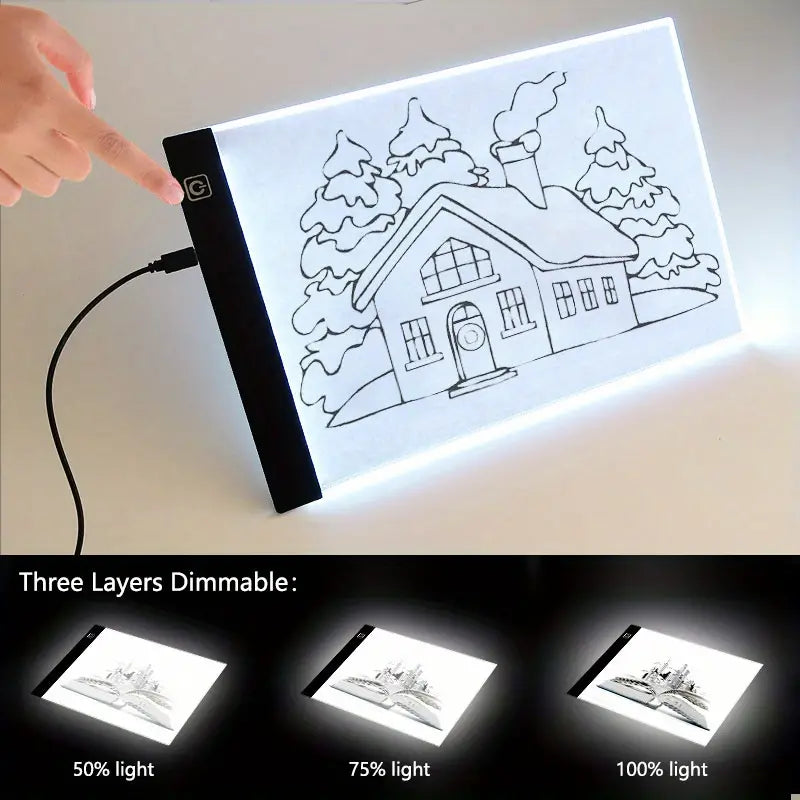 A3 A4 A5 Boîte à lumière LED de traçage