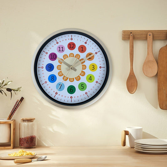 Floroux | Horloge murale colorée