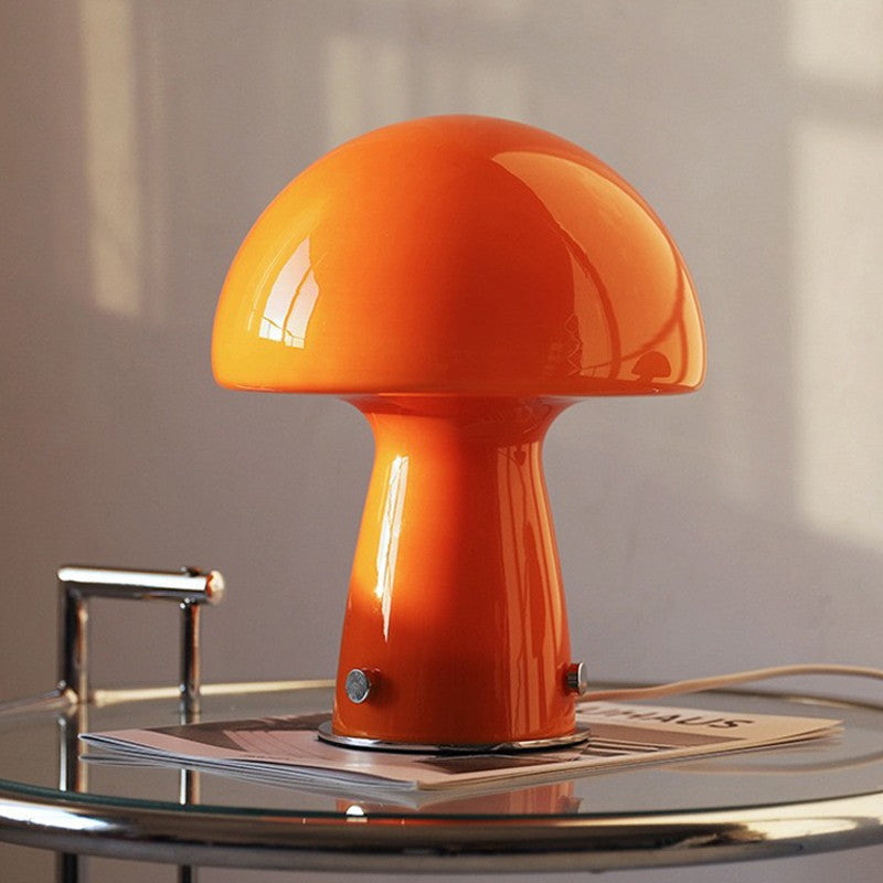 Lampe de table champignon radieuse
