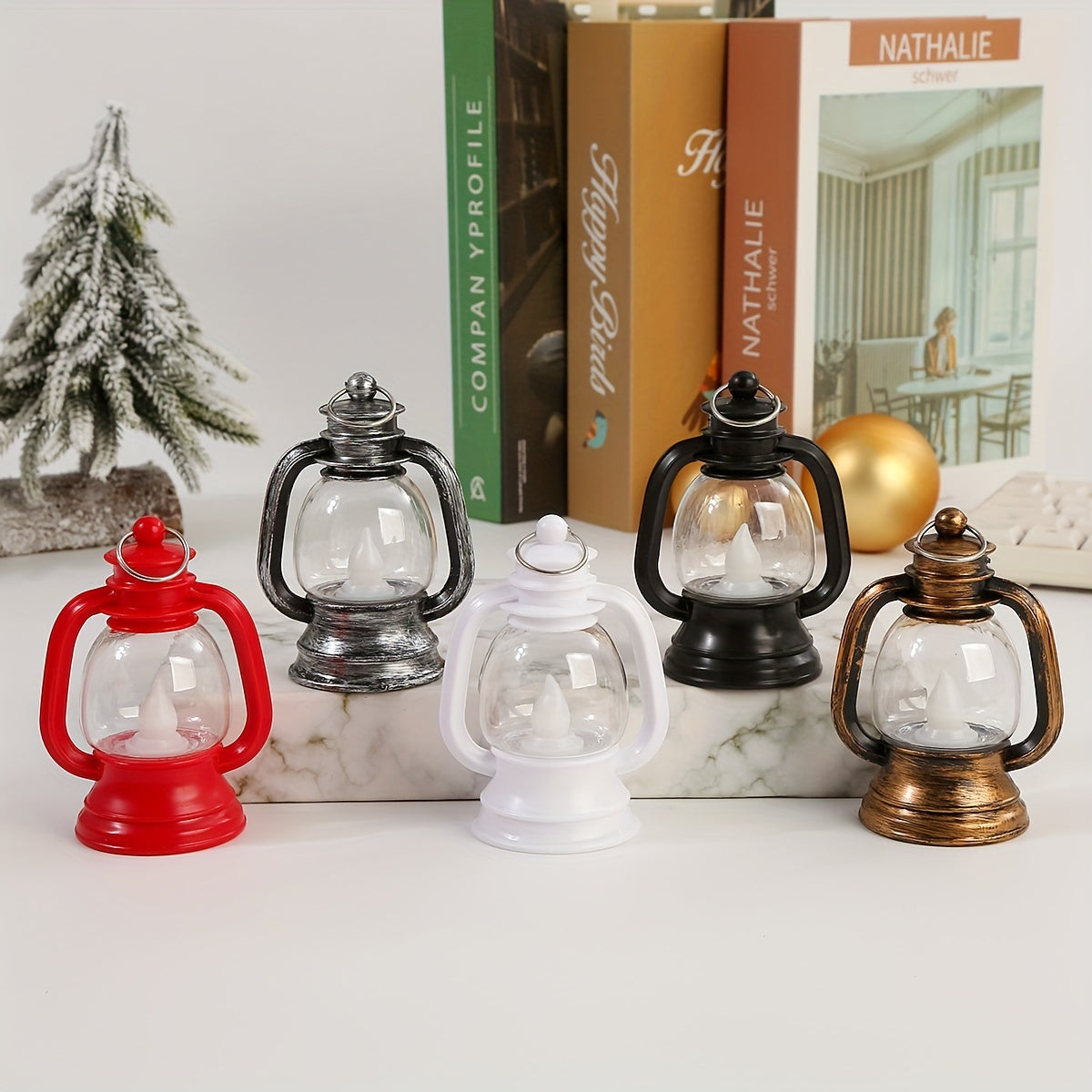 Mini lanternes LED rétro – Éclairage d'ambiance pour les fêtes