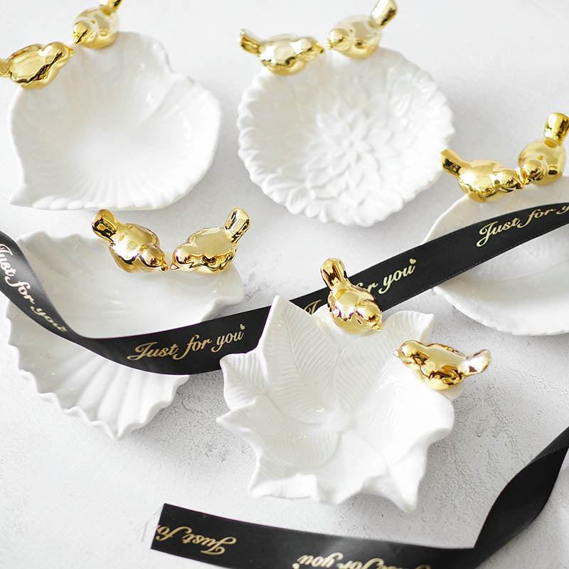 Assiette céramique Floroux Bird