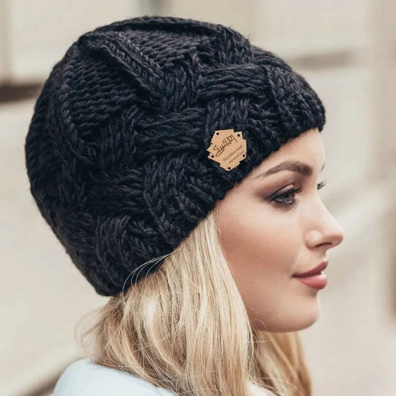 CozyKnit Bonnet - Bonnet d'Hiver Tendance pour Style et Chaleur