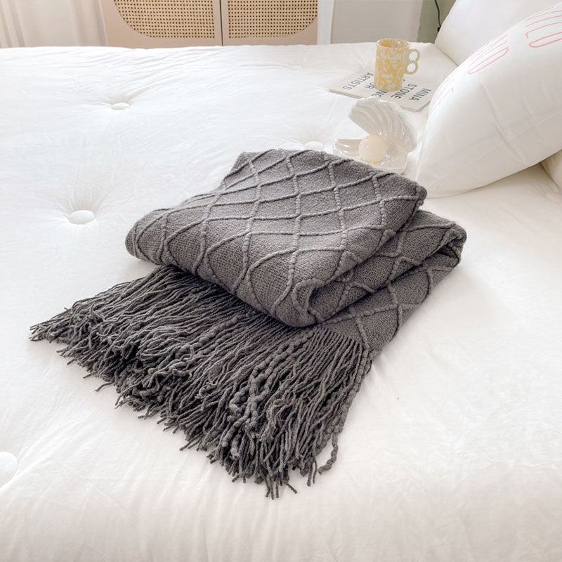 Floroux Couverture Quastendecke Cozy