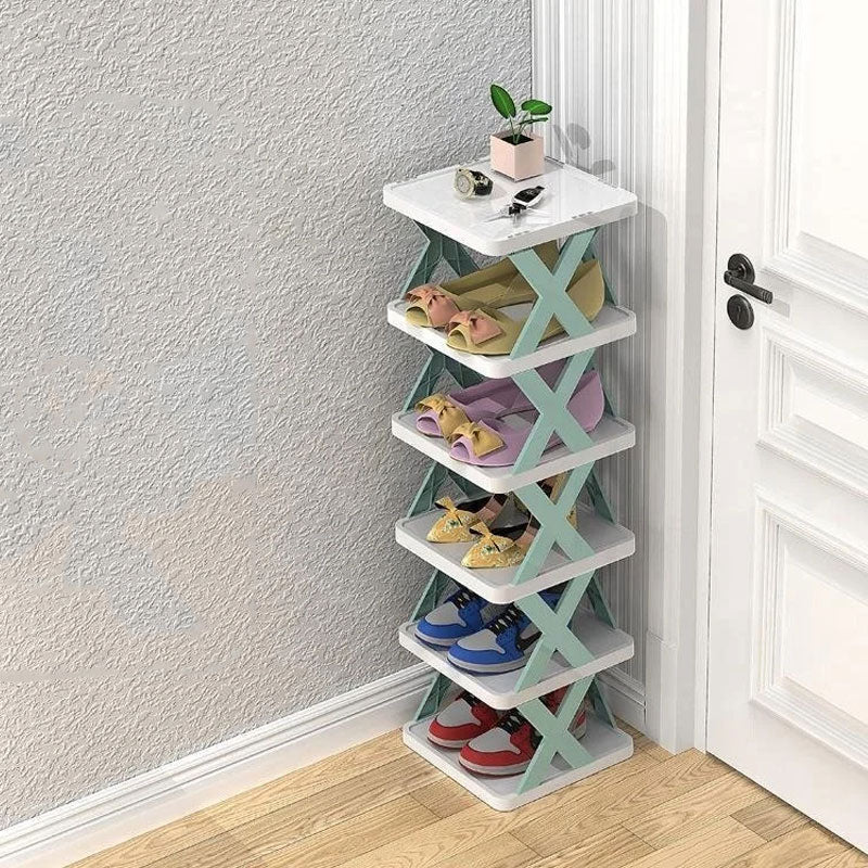 Étagère à chaussures moderne à plusieurs niveaux