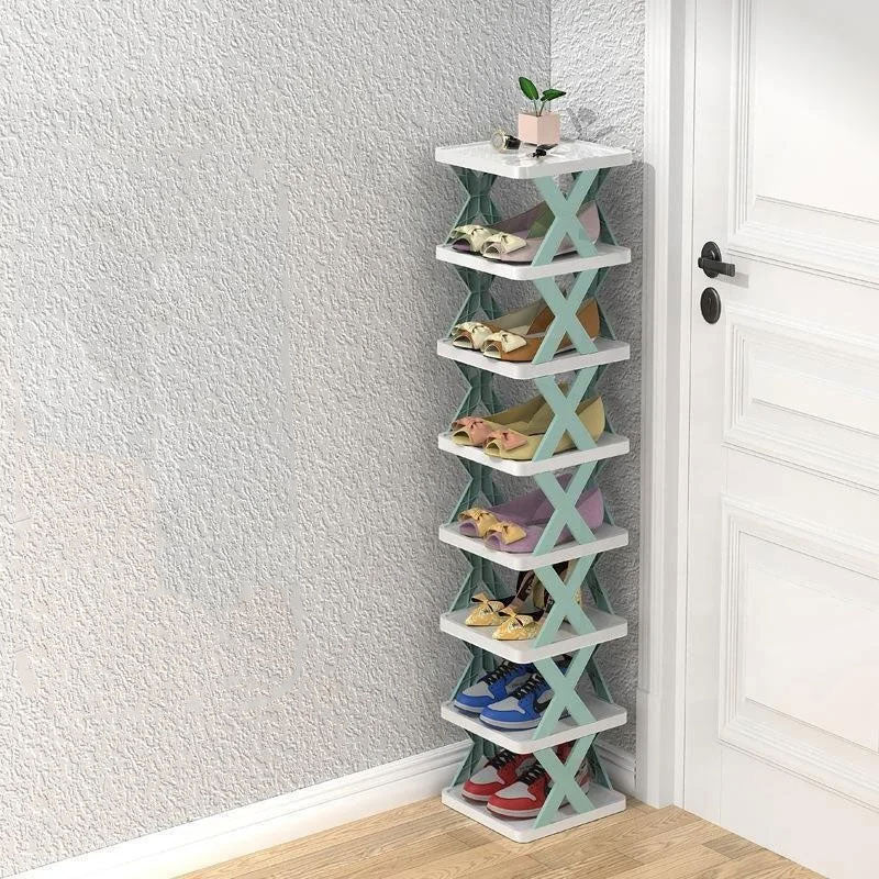 Étagère à chaussures moderne à plusieurs niveaux