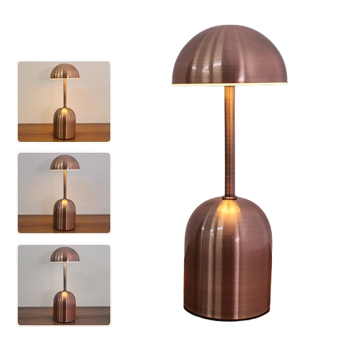 Lampe de Table en Métal Dimable | Éclairage Ambiance et Fonctionnel