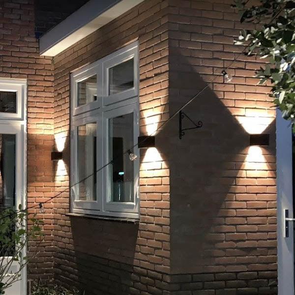 AceGlow Lampe extérieure - Interrupteur crépusculaire G9 IP65 Blanc chaud