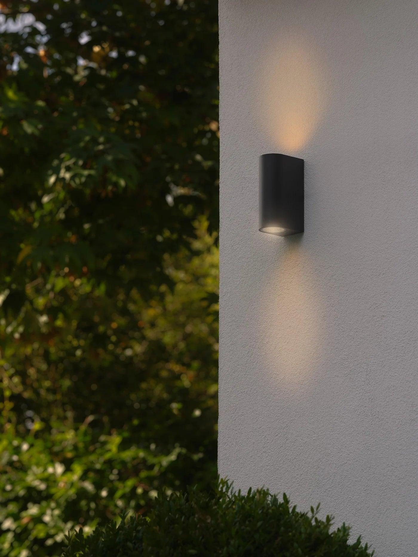 Dion Lampe d'extérieur – Éclairage LED Ovale Up-Down