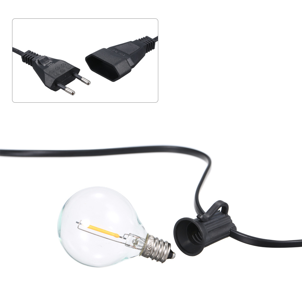 Floroux | Guirlande lumineuse LED étanche en plastique incassable pour intérieur et extérieur