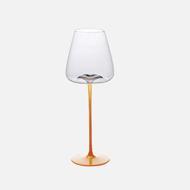Coupes en verre contrastant laqué piano