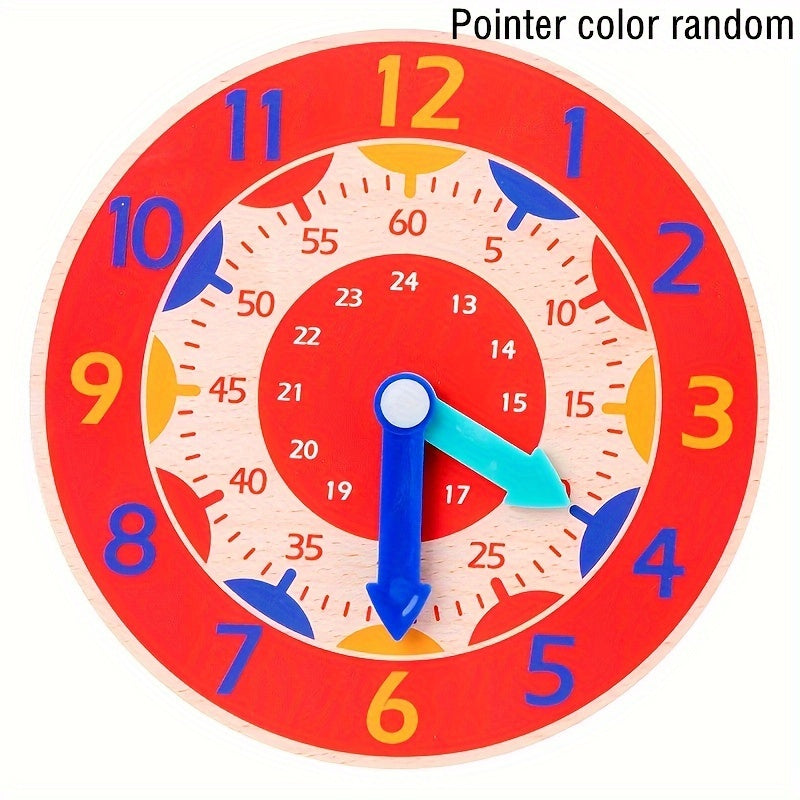 Floroux pour enfants - horloge d'apprentissage pour apprendre l'heure, parfaite en tant que cadeau de Noël et d'Halloween