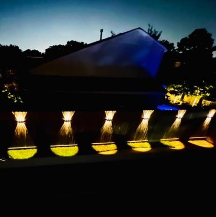 Floroux Outdoor Haut Bas Lumières
