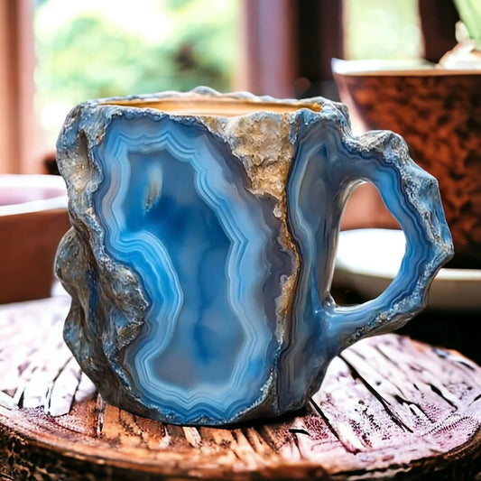 CrystalBrew - Tasse à Café en Cristal de Luxe pour la Maison