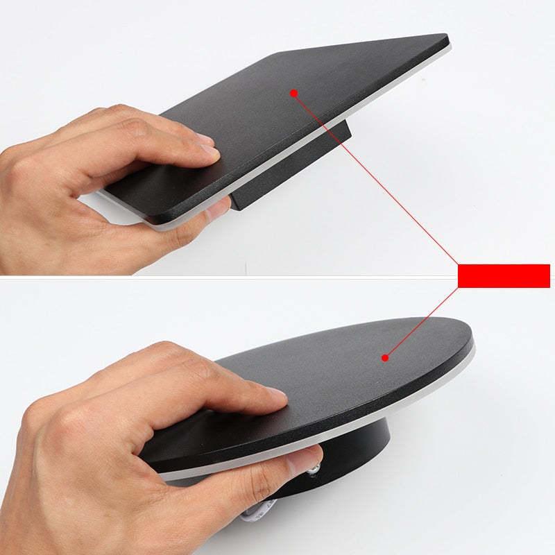 Orr - Modernes Minimalismus LED Appliques Noires Métal