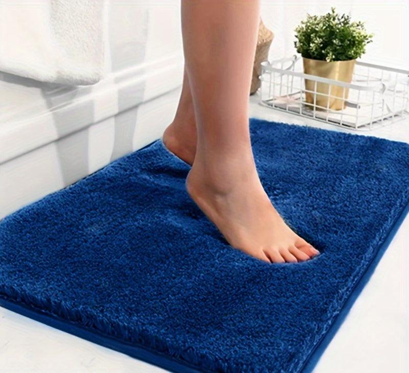 Floroux - Tapis de bain doux, épais et très absorbant