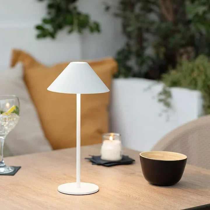 Lampe de table sans fil étanche – Éclairage d'extérieur élégant