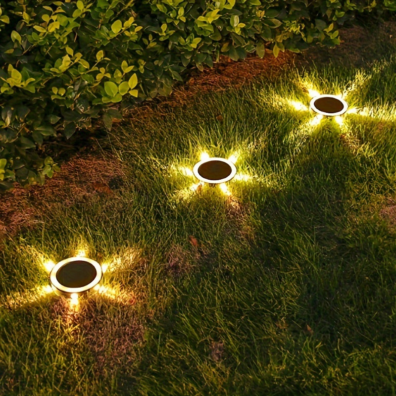 SolarGlow – 6 LED Éclairage de Jardin Extérieur