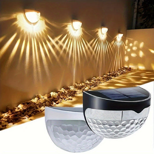SolarGlow Lampe de clôture – Éclairage extérieur étanche