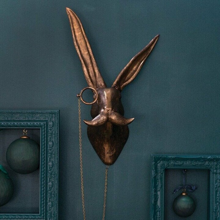 Animal Head Wall Decoration Floroux | Handmade | Unique Home Decor | Nature-Inspired Appearance
