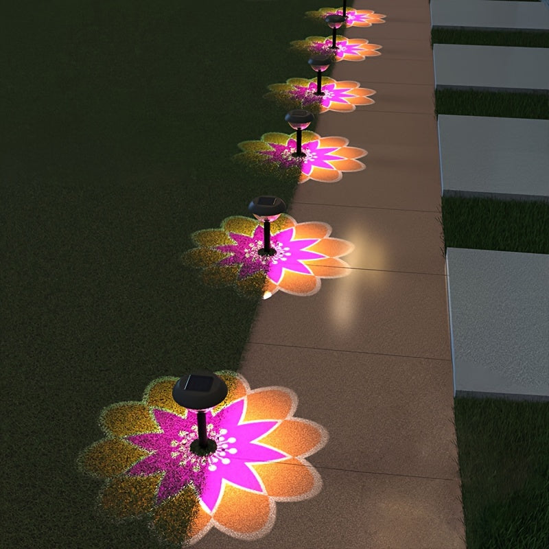 LumiLuxe - Lampe de jardin LED solaire moderne