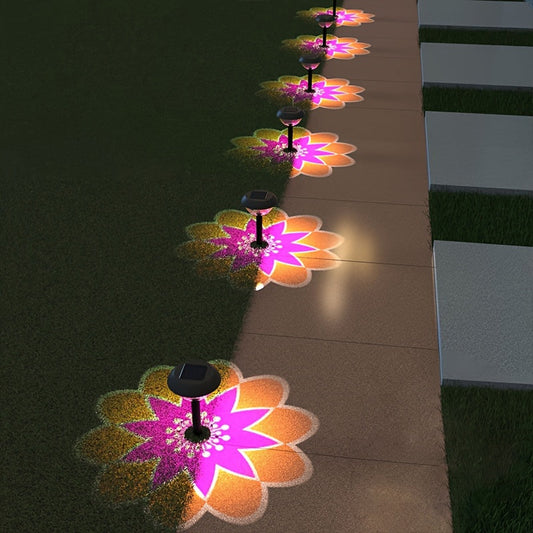 LumiLuxe - Lampe de jardin LED solaire moderne