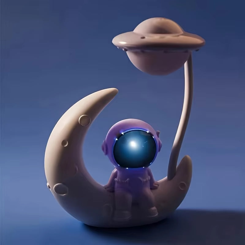 Floroux - Lampe de lune astronautes unique pour l'ambiance parfaite