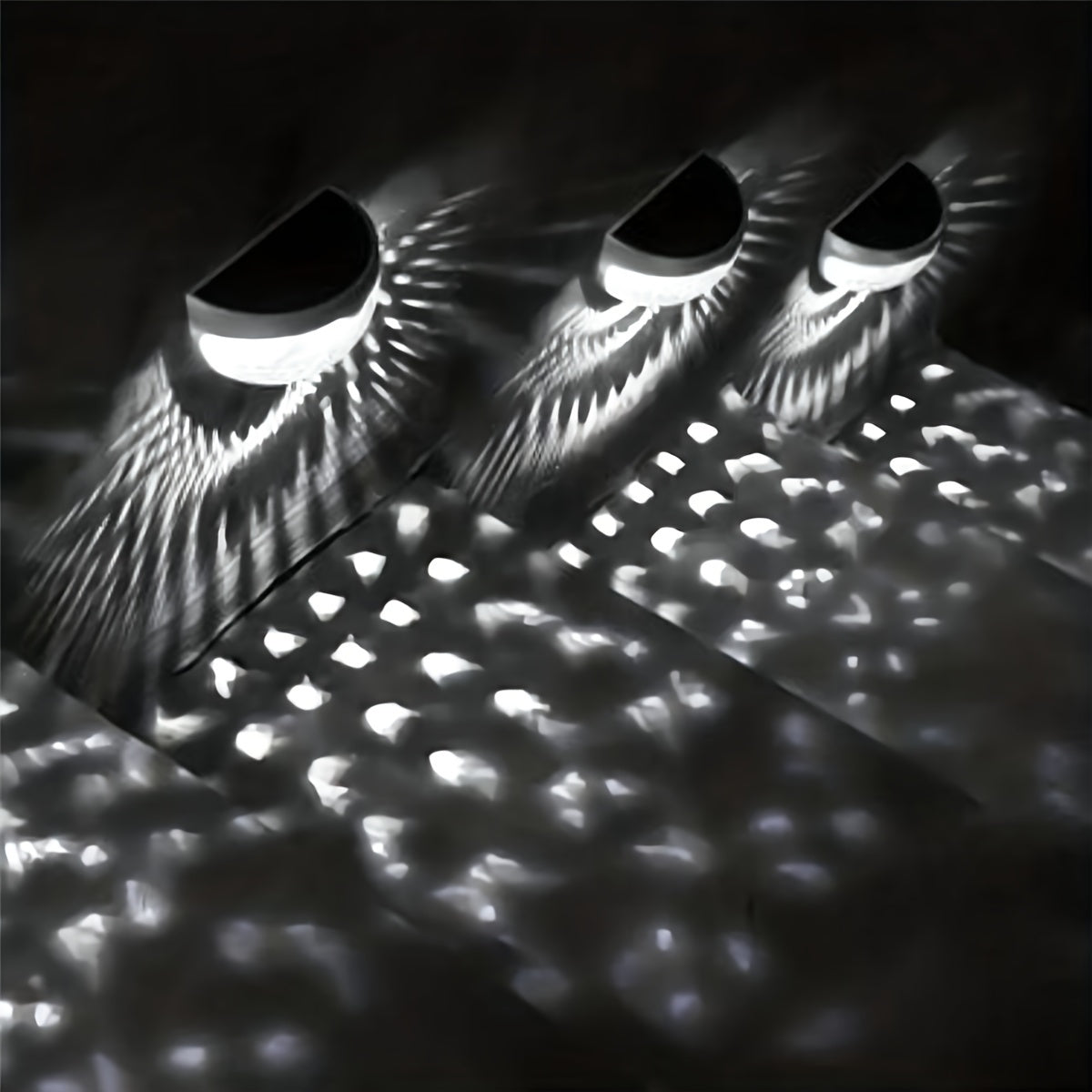 SolarGlow Lampe de clôture – Éclairage extérieur étanche