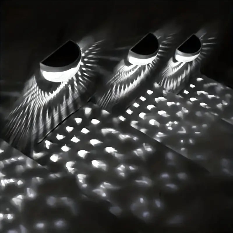 Floroux | Lampes de clôture solaires modernes et luxueuses