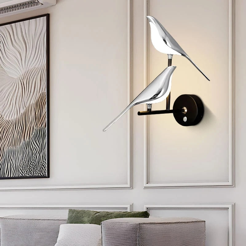 WingSpan - Applique murale pour oiseaux 360° rotatif