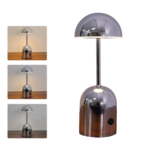 Lampe de Table en Métal Dimable | Éclairage Ambiance et Fonctionnel
