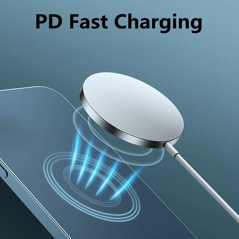 20W Magnétique Qi Chargeur Sans Fil Rapide Pad Pour iPhone - Chargeur de Téléphone Power Delivery PD