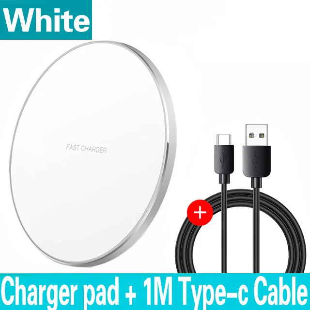 100W Pad de Chargement Magnétique Qi Sans Fil Rapide pour iPhone Samsung & Android