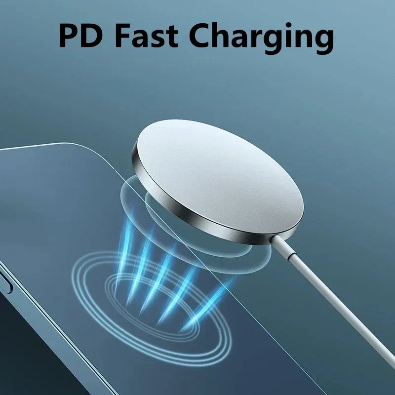 20W Magnétique Qi Chargeur Sans Fil Rapide Pad Pour iPhone - Chargeur de Téléphone Power Delivery PD
