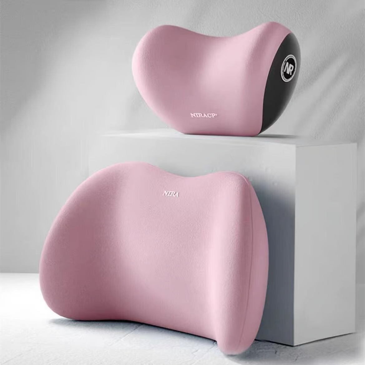 DriveEase - Ensemble de coussins de luxe pour un confort de voyage optimal
