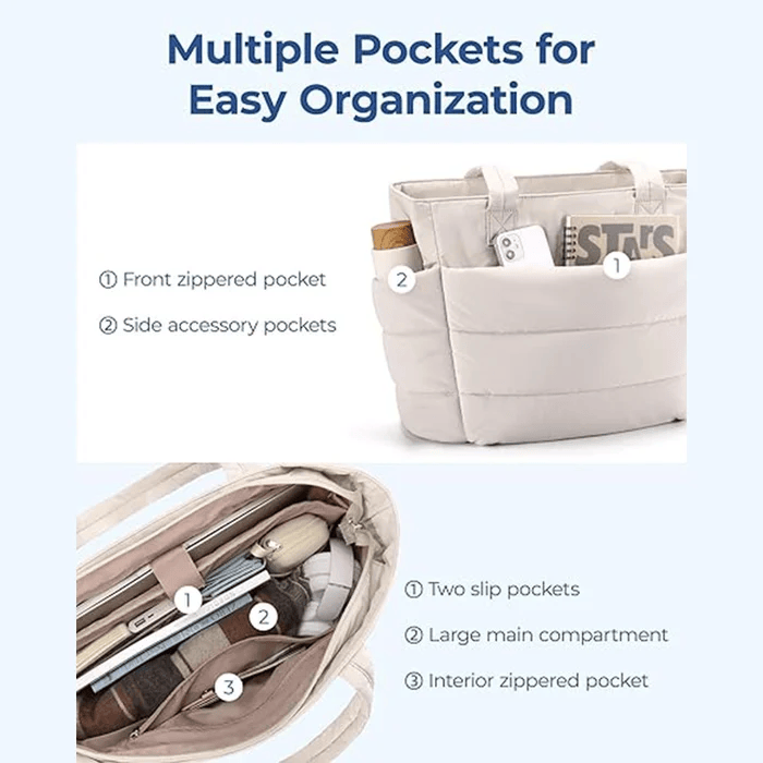 FlexiPuff Bag – Sac à main spacieux et moderne