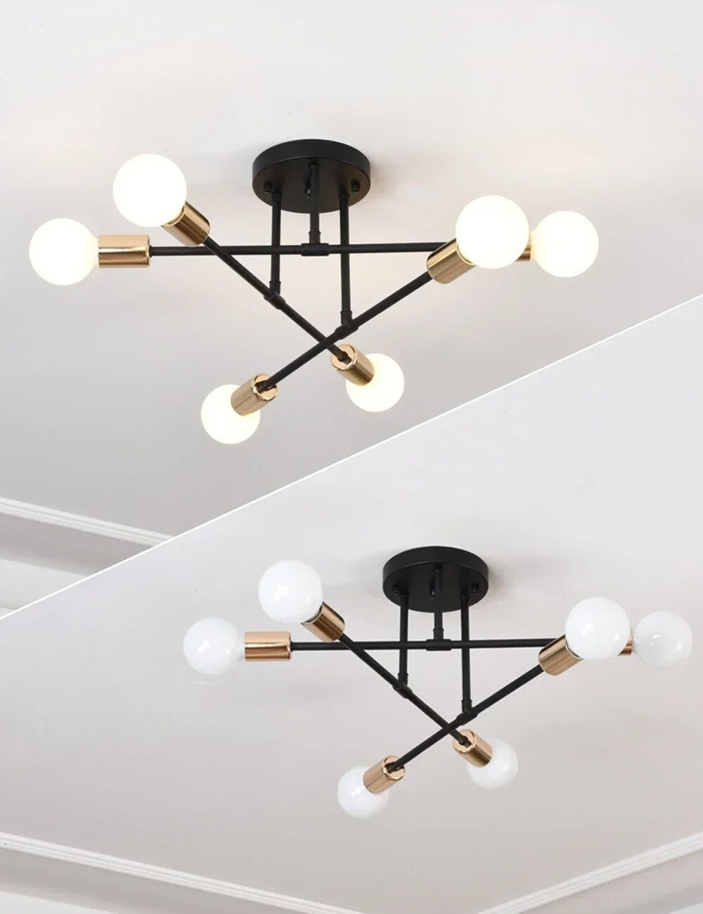 Floroux - Luminaire de plafond moderne minimaliste pour