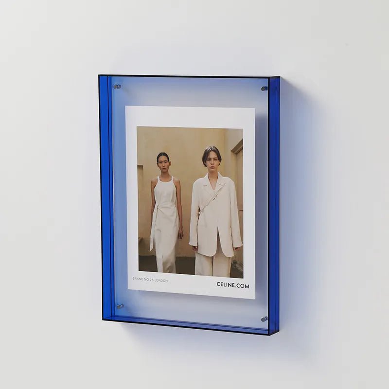 FRAME Cadre photo en acrylique coloré