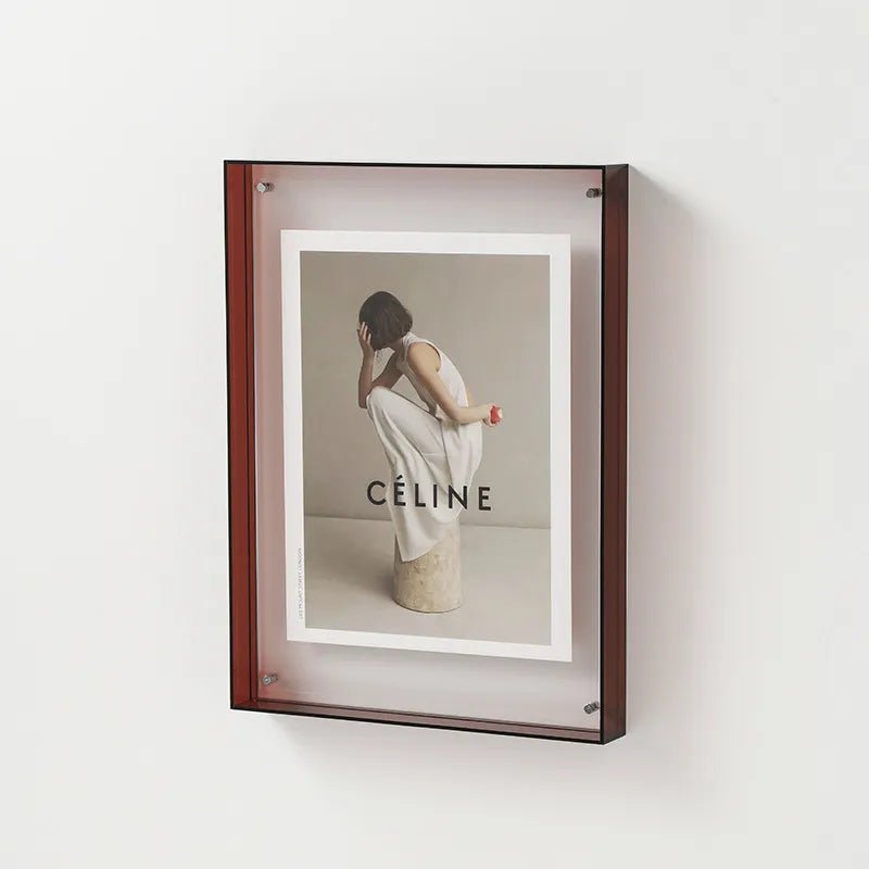 FRAME Cadre photo en acrylique coloré