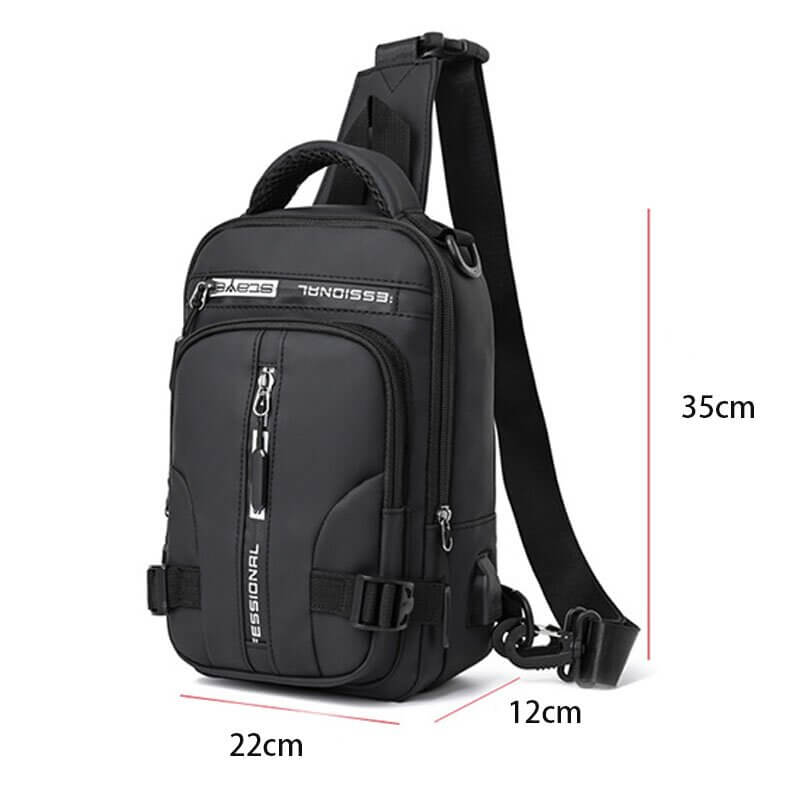 CityTrek Bag - Sac Bandoulière Oxford Étanche Élégant