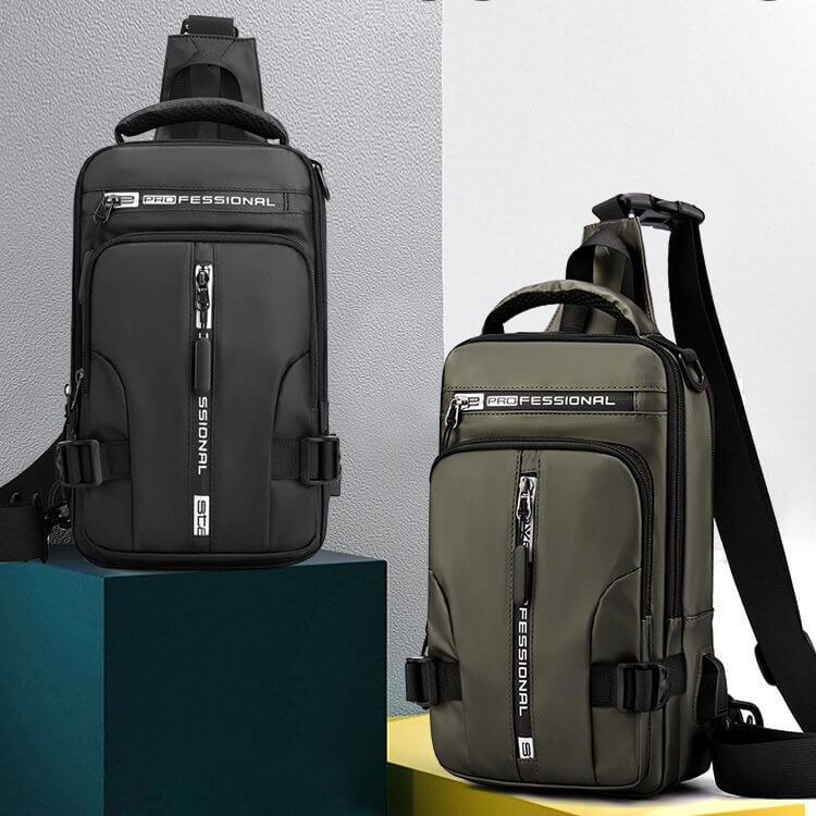 CityTrek Bag - Sac Bandoulière Oxford Étanche Élégant