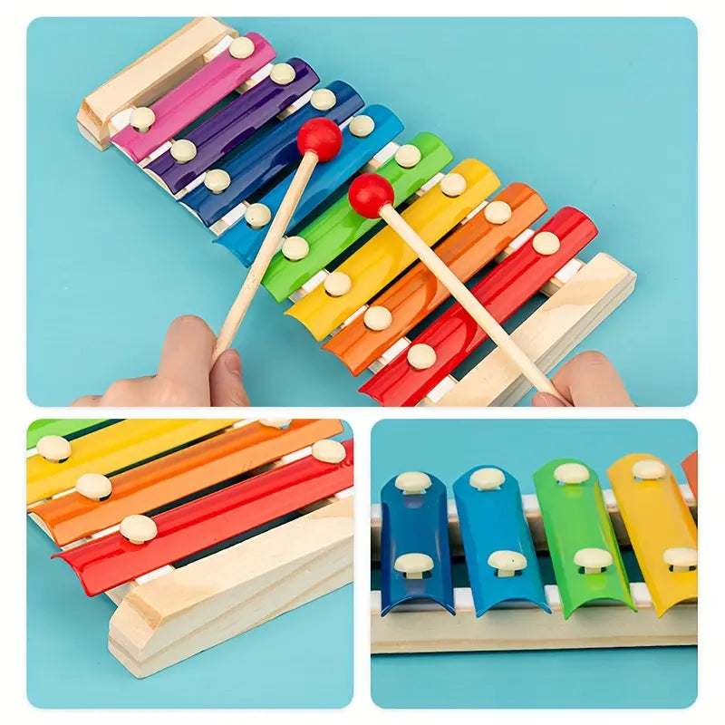 5-en-1 Ensemble de Jeu Montessori pour Enfants - Découvrez le Plaisir de Jouer Créativement