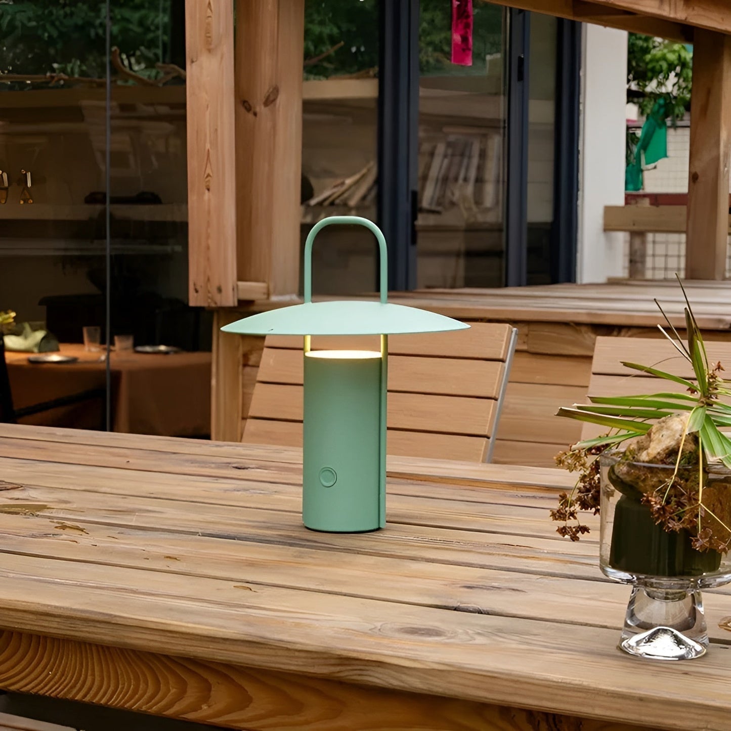 GlowLight Éclairage de jardin – Lampe de table LED magique pour extérieur, étanche et rechargeable