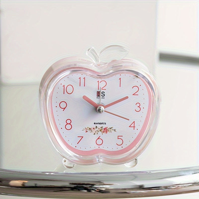 CrystalFruit Horloge - Éclairage élégant en forme de pomme